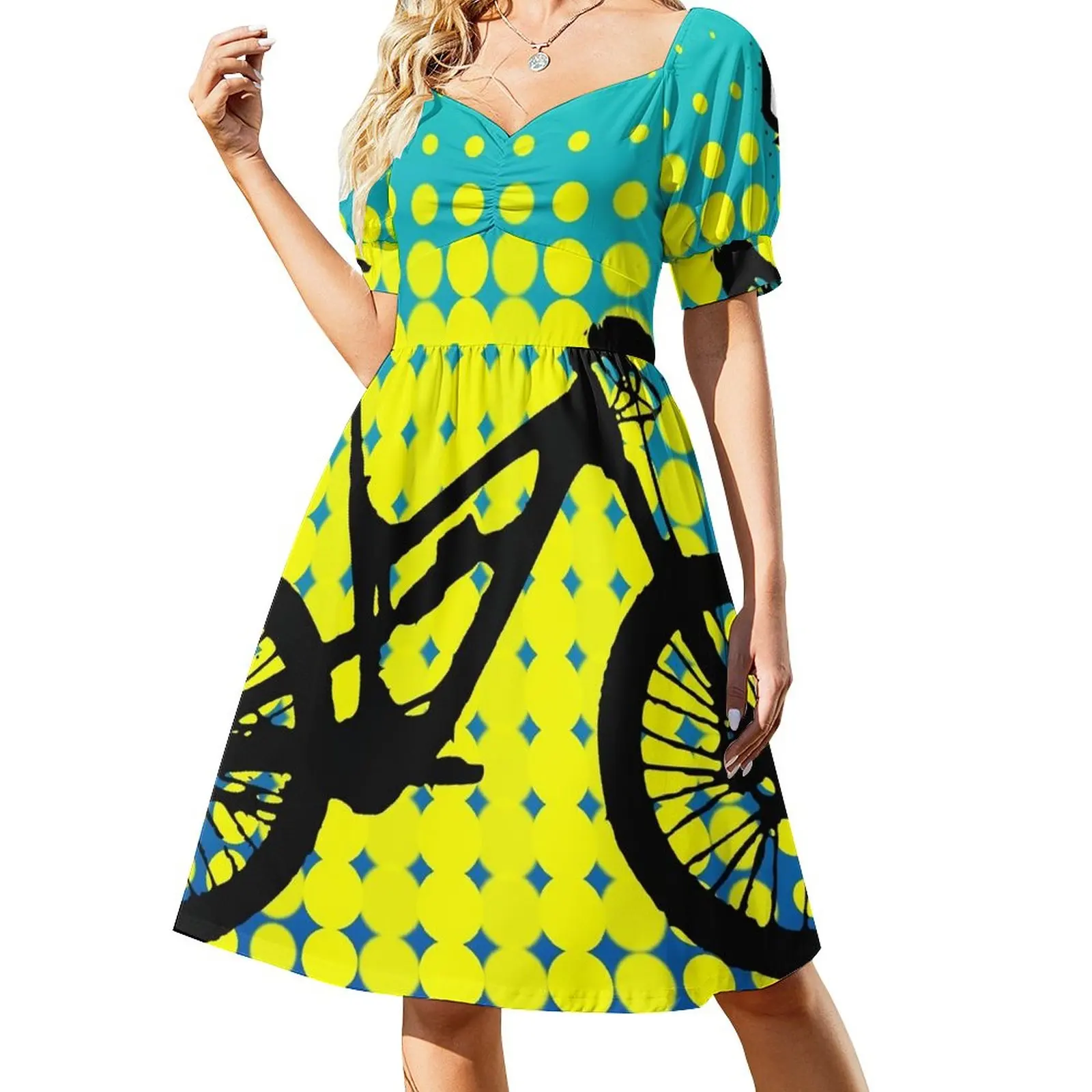 

MTB POP - Mountain Biking MTB lovers, explore and adventure Dress Dress for pregnant women Dress woman