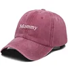 Vintage Washed Cotton Baseball Cap For Women Mommy Embroidery Mom Hat Mother's Day Birthday Gift Wholesale Dropshipping 4