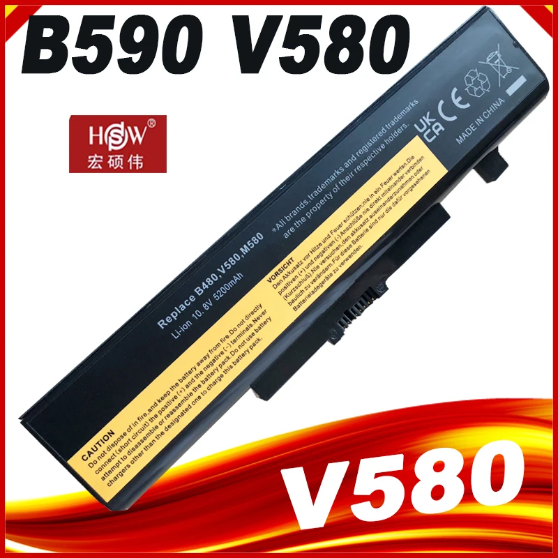 Bateria do Portátil para Lenovo B480 B485 B490 B580 B585 B590 B4400 B5400 V480 V480c V480s V490u V580 V580c