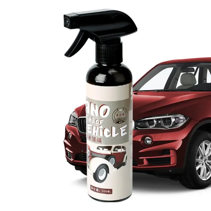 

Nano Coating Spray Car Wax Polish Spray 300ml Long Lasting Car Restoring Scratch Nano Spray Vehicles Cleaning Supplies