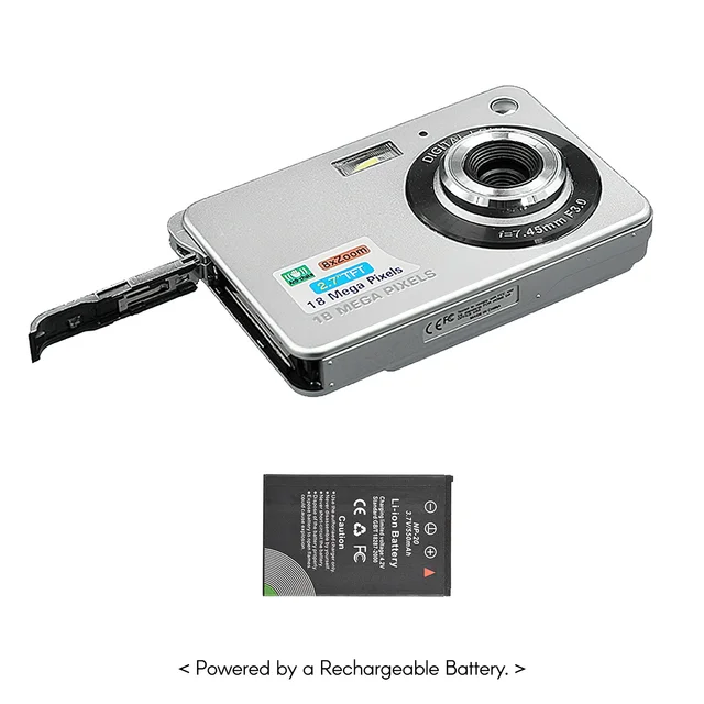 어린이들의 사진 촬영 열정을 키우는 레트로 디지털 카메라