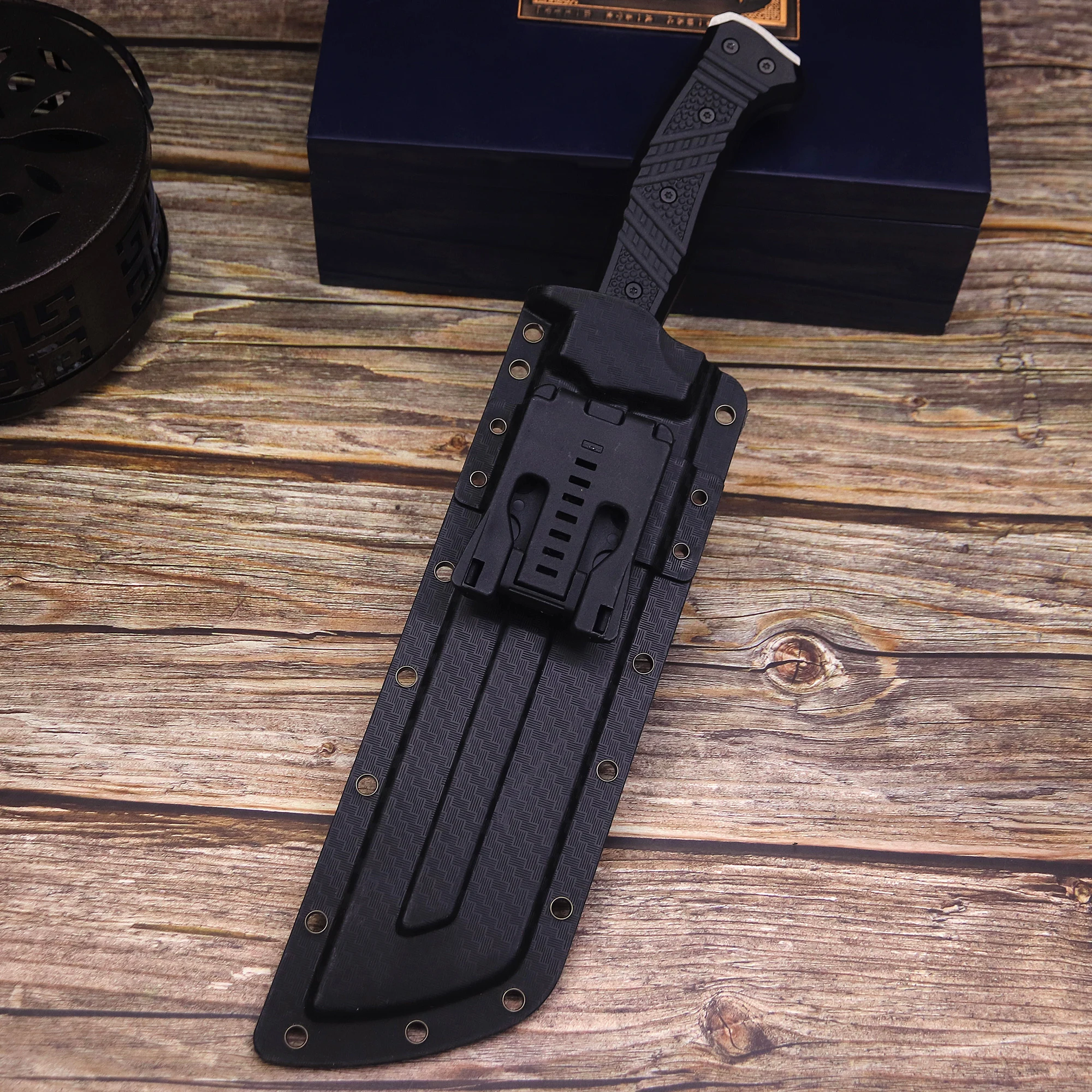 WPKOPYA US (Roman Warrior) multi-purpose farm tool knife, outdoor camping logging knife, jungle tree cutting knife, bamboo knife 6
