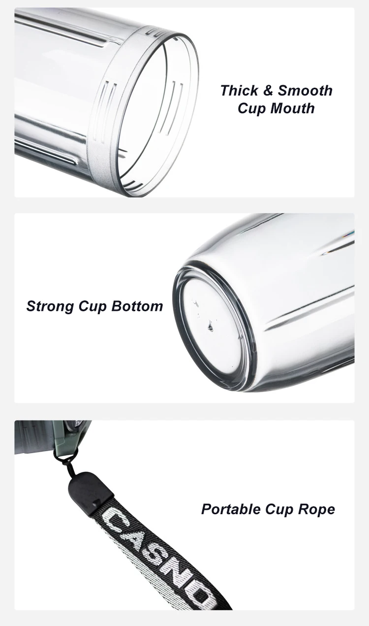 Description Picture 2 of item400ml Sport Shaker Bottle Plastic Water Bottle with Whisk Ball Lid Tea Filter Protein Shaking Cup BPA Free Leak Proof Durable