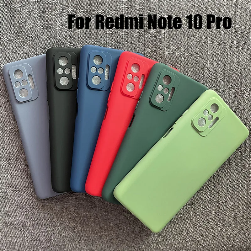 Funda suave y de color para el Xiaomi Redmi Note 10 Pro