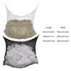 G6DE Horse Feeding Net Pouch Woven Rope Hanging Horse Feed Net Easy Hanging for Stable and Rail Feeding 6