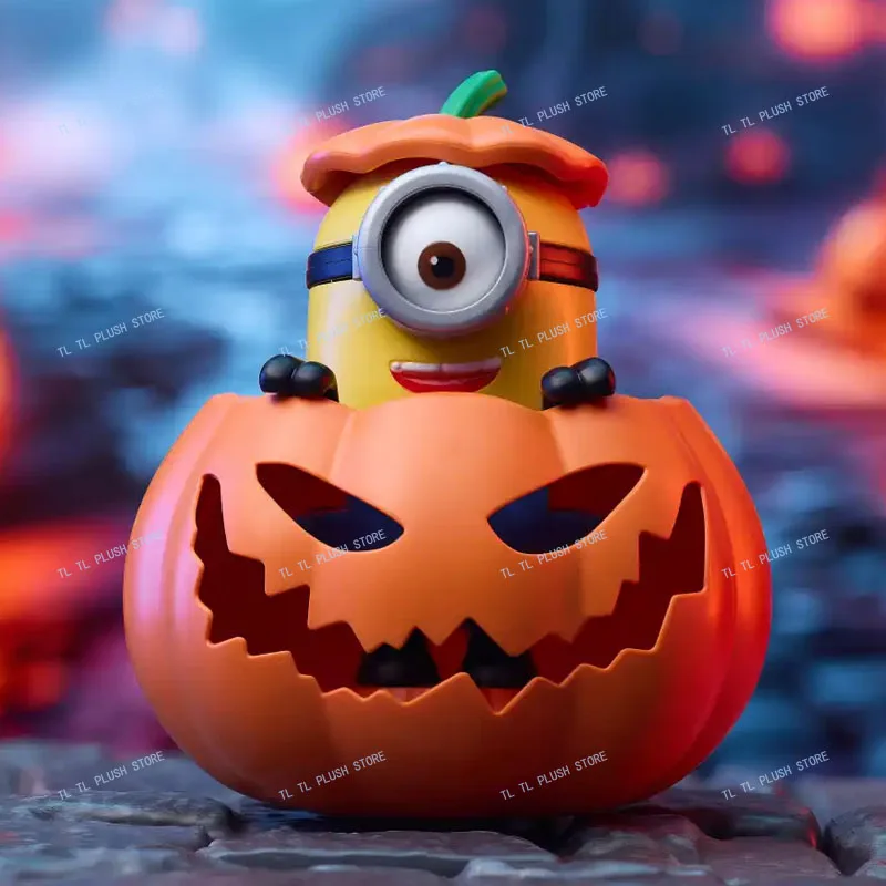 New Blokees Halloween Minion Mokoo Version 3th Blind Box Naughty