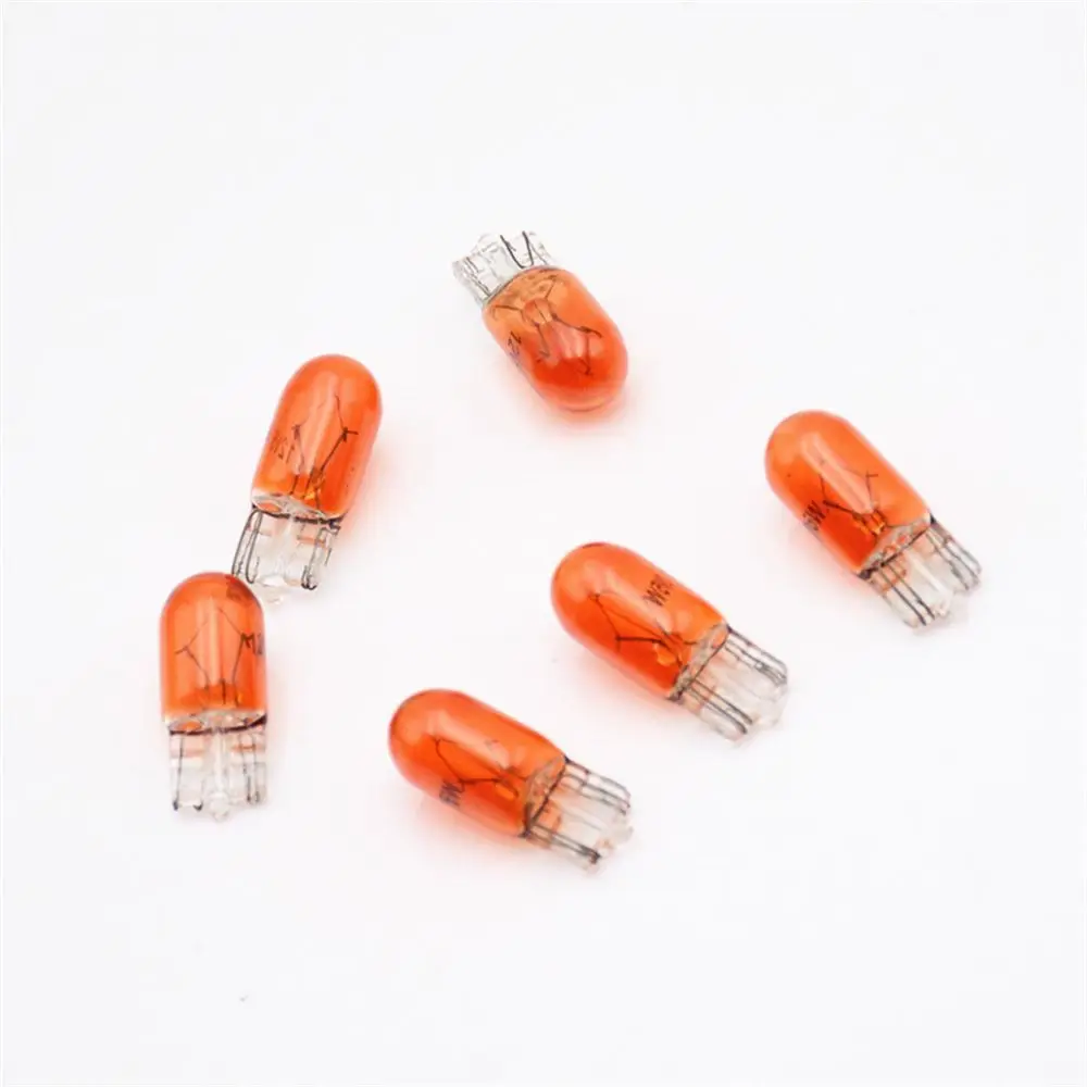 2 X 5 SMD LED T10 501 W5W WEDGE AMBER ORANGE INDICATOR REPEATER TURN BULBS