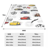 Cars Lightning McQueen 95 Blanket Flannel Life Is A Highway Breathable Super Soft Throw Blankets Sofa Office Bedspread 6