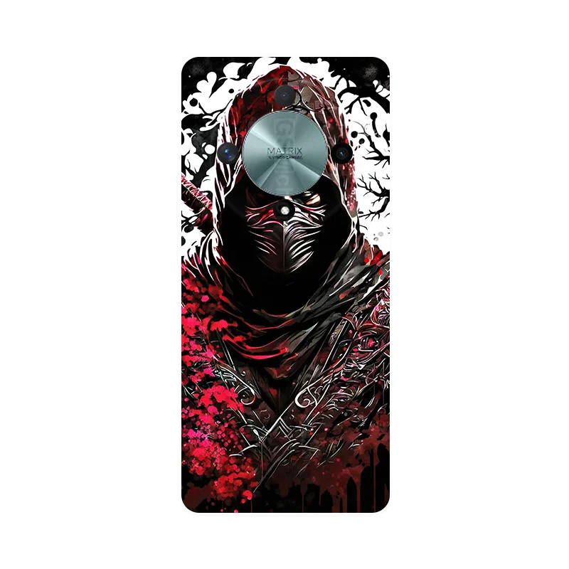 Silicone Wolf Painted Soft TPU Back Case Cover