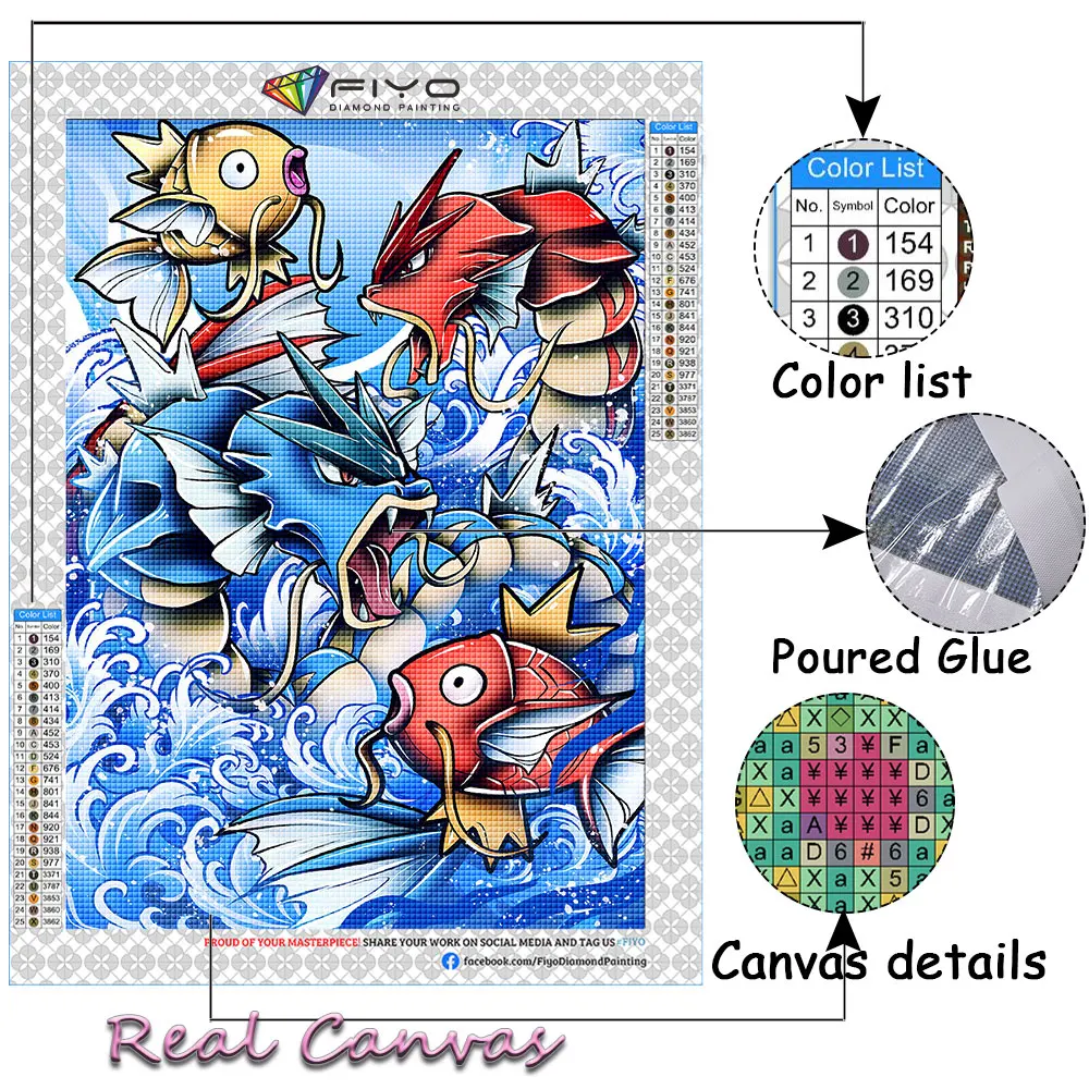 Charizard Pokemon Diamond Painting Full Character AB 5D Cartoon Full Drill  Mosaic Embroidery Art Kit Rhinestones Home Decor - AliExpress