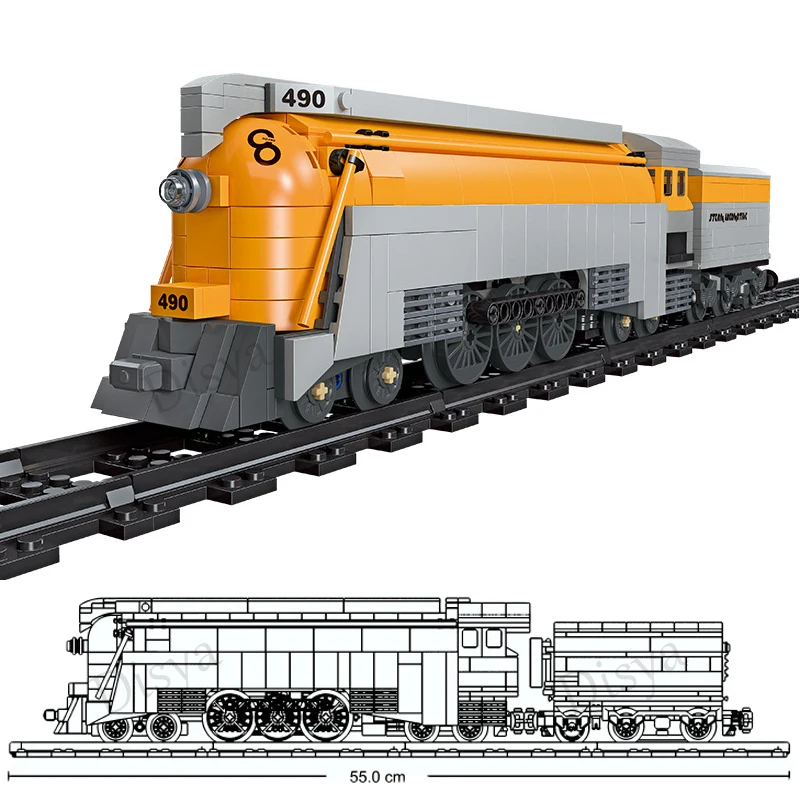 2023NewCO490SteamTrainsExpertUltimateSeriesTrainHightech