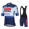 Soudal Quick Step 2023 Summer Cycling Jersey Suit Men's Breathable Mountain Bicycle Clothing Bike Mountain Maillot Ropa Ciclismo 1