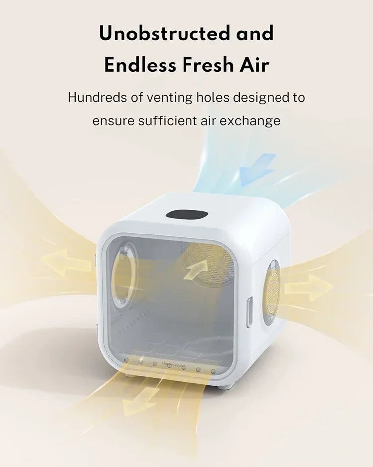 HOMERUN 50L 62L Pet Drying Box 900W 220V Automatic Hair Dryer for Cat Hair Blowing Machine Smart Small Dog Dryer