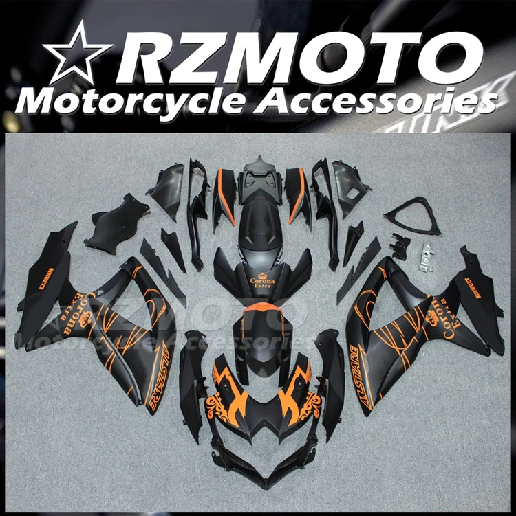 

4 подарка, новый комплект обтекателей для мотоцикла из АБС-пластика для SUZUKI 600 750 08 09 10 K8 2008 2009 2010, матовый на заказ