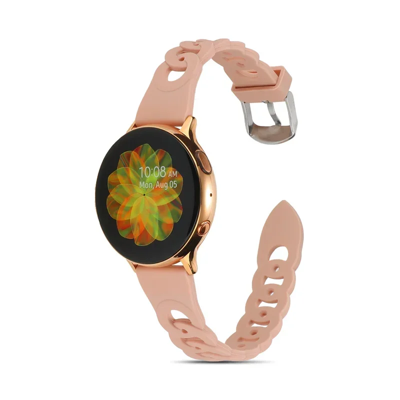 Silicone Air Hole Sports Band with Adjustable Strap