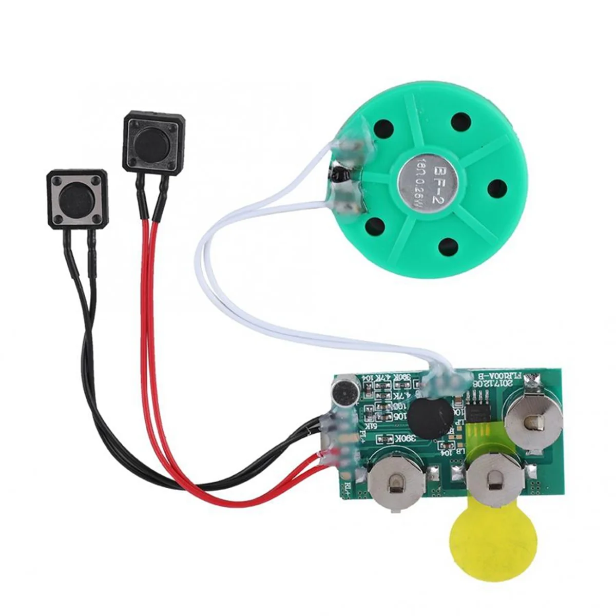 DIY Voice Module Card 4 Minutes Recording Playback Voice Sound Chip Greeting Card for Holiday Luggage Replacement