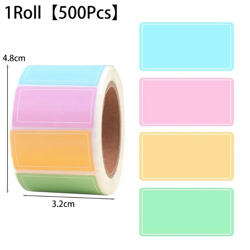 Label Stickers Writable Self-adhesive for Kitchen Home Office
