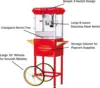 Popcorn Machine with Cart 8oz Popper with Stainless-Steel Kettle, Warming Light 3
