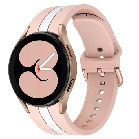 Strap for Samsung Galaxy Watch4 40mm 44mm Classic Two Color Band for Samsung Galaxy Watch 4 Classic 42mm 46mm Bracelet