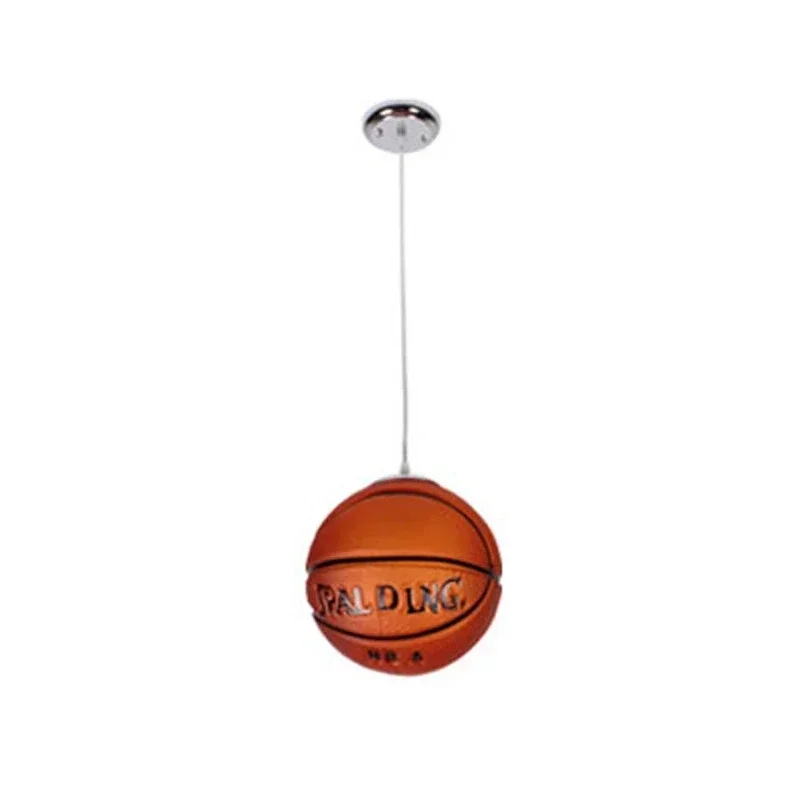 Children Bedroom Chandelier Modern Simple Walkway Creative Personality Football Glass Lamps Boys Girls Room Decorative Lights 2