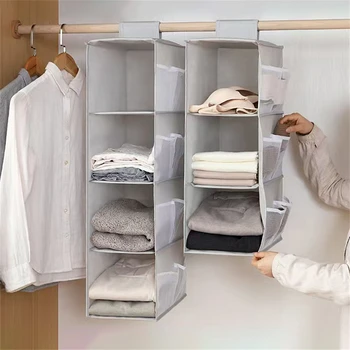 Multi-Layer Hanging Wardrobe Organizer 1