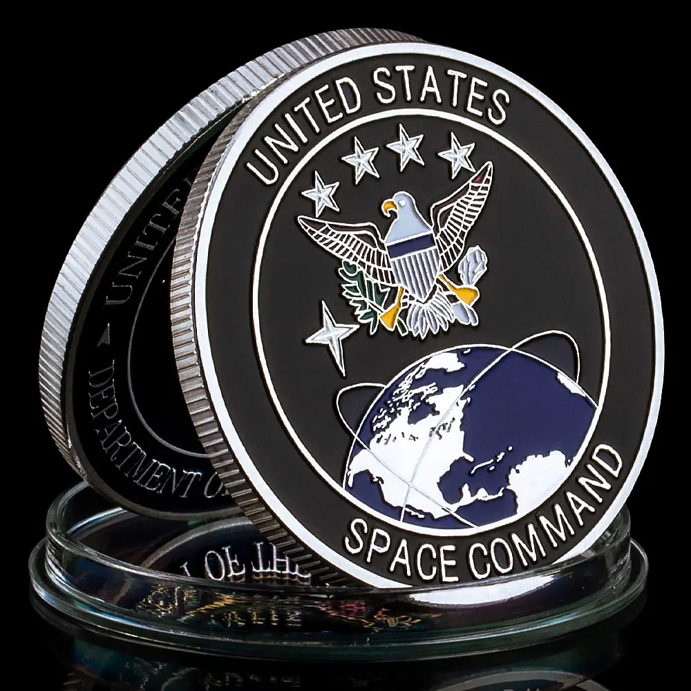 

United States Special Force Department of The Air Force Commemorative Coin Space Command Collectible Gift Military Coin