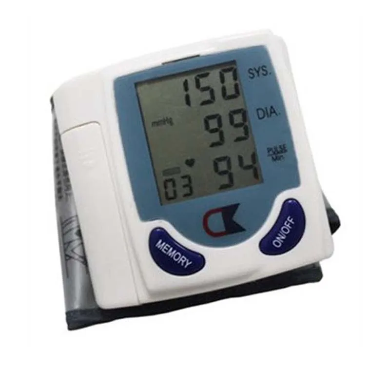 Automatic Digital arm Wrist Blood Pressure Monitor bracelet meter device Heart Beat machine automatic sphygmomanometer manual