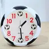 H7BF Desktop Soccer Ball Alarm Clock Decorative Football Ball Shaped Alarm Clock For Bedsides Bedroom Birthday Fans Gift 5