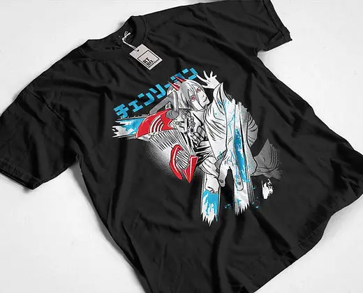 

Chainsaw Man cotton anime Shirt