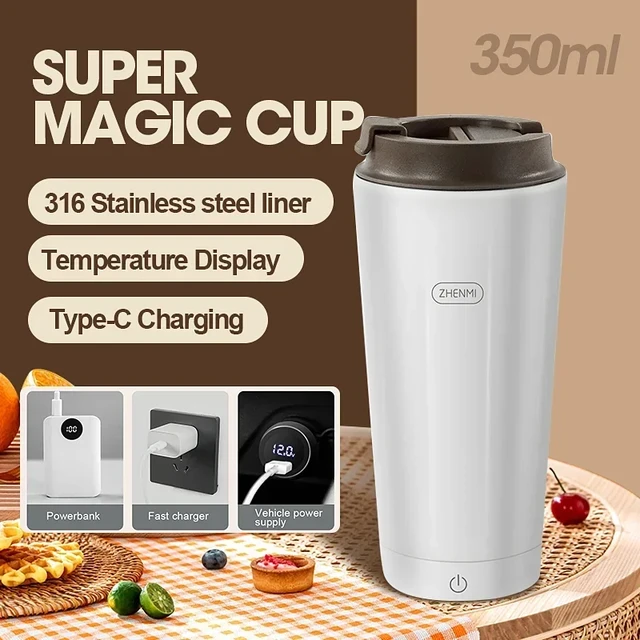 350ml Mini Electric Cup Type-C USB Portable Water Kettle for Travel Winter  Warm Heating Cup Gifts - AliExpress
