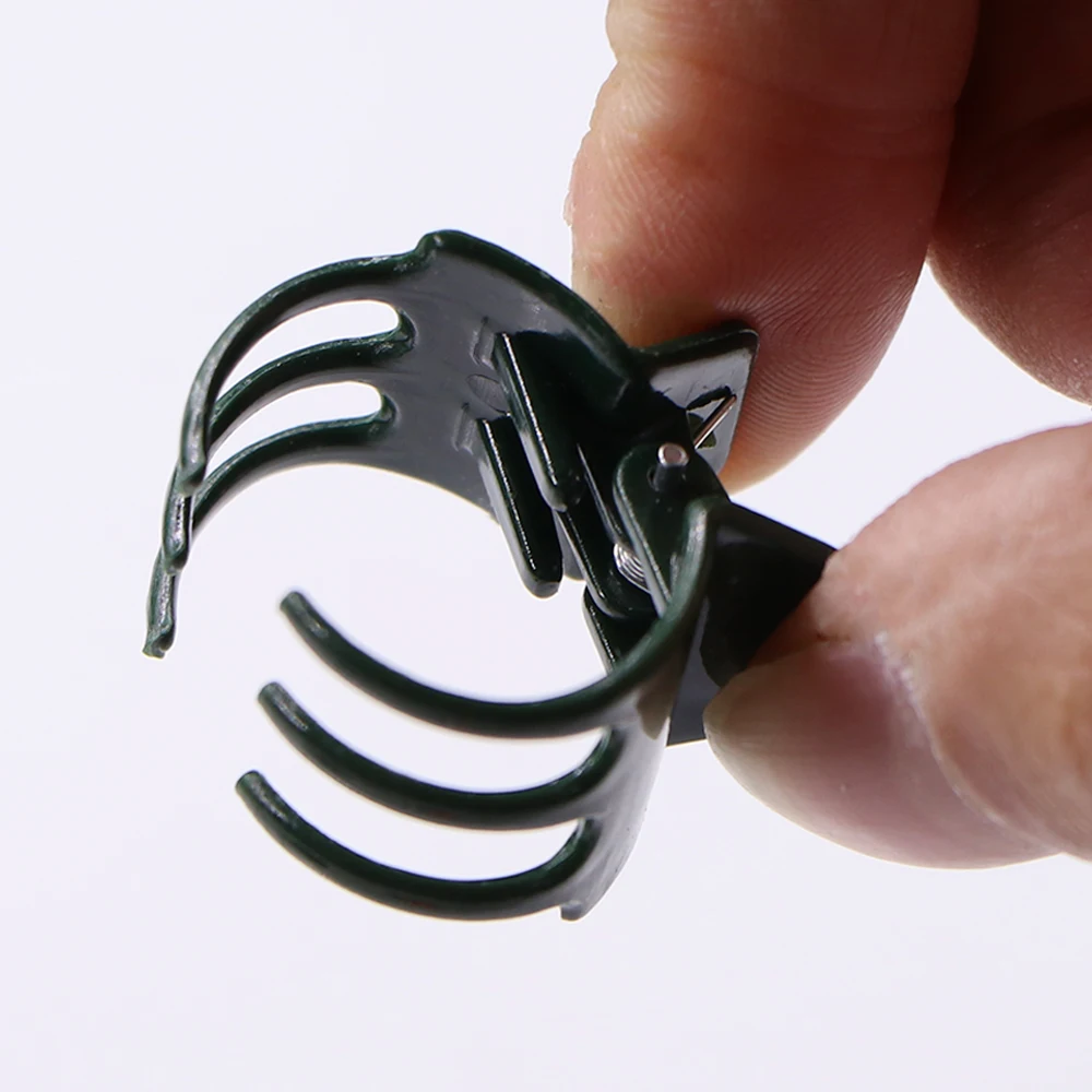5/6-Claw Plastic Plant Clips Orchid Flowers Support Clamp Climbing Vine Stem Clasp Tied Bundle Branch Garden Tool 30/50/100pcs plant ties plastic plant cable ties plastic plant supports plant clips plastic plant clips