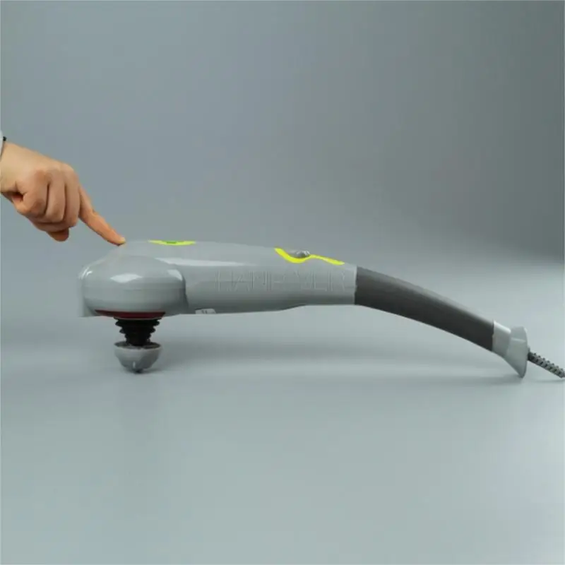 Eight-head Replacement Dolphin Massage Stick Stepless Speed-adjustable Massage Hammer Vibration Home Massager