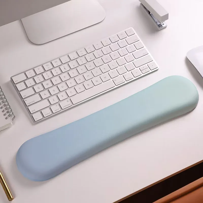 Ergonomic Non-Slip Silicone Mouse Pad with Comfortable Wrist Support