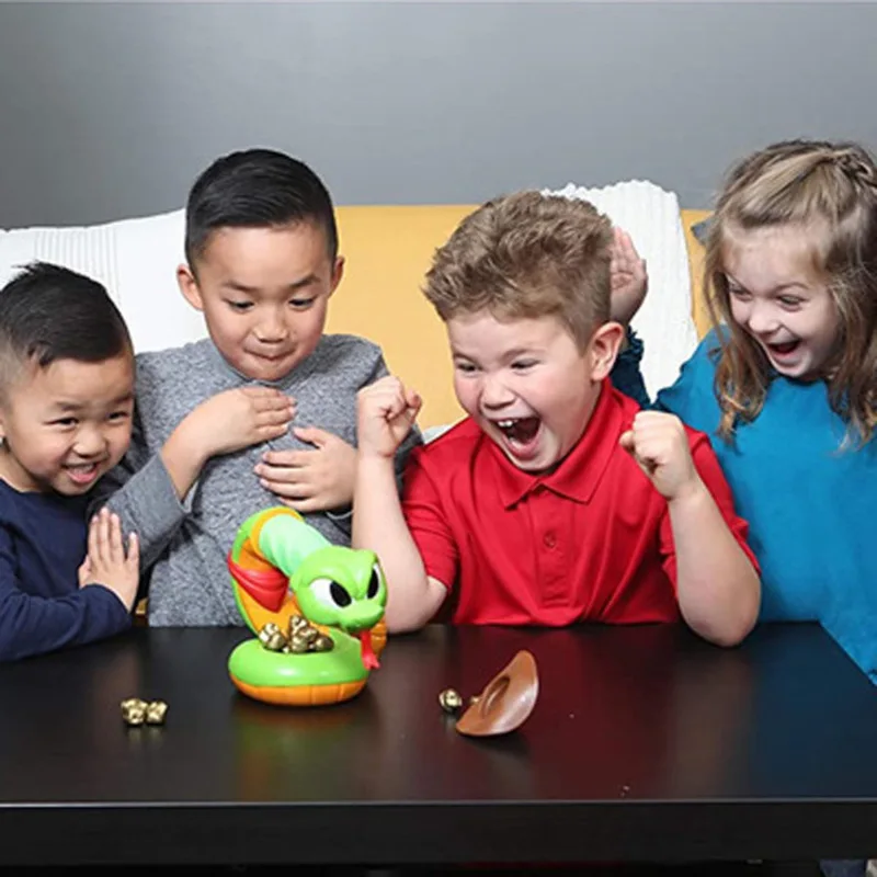 Electric Rattlesnake Toy-Scary and Tricky, Ideal for Party Games,Hungry Rattlesnake Gold Digger Party Game for Boys Girls