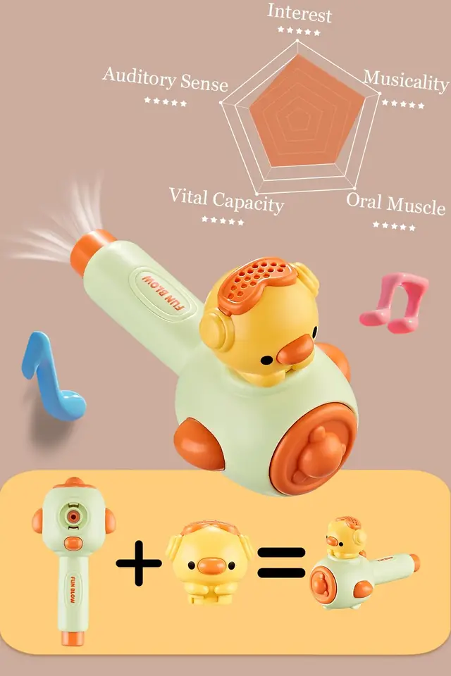 MontessoriI Balle Flottante En Forme De Tuyau De Souffle