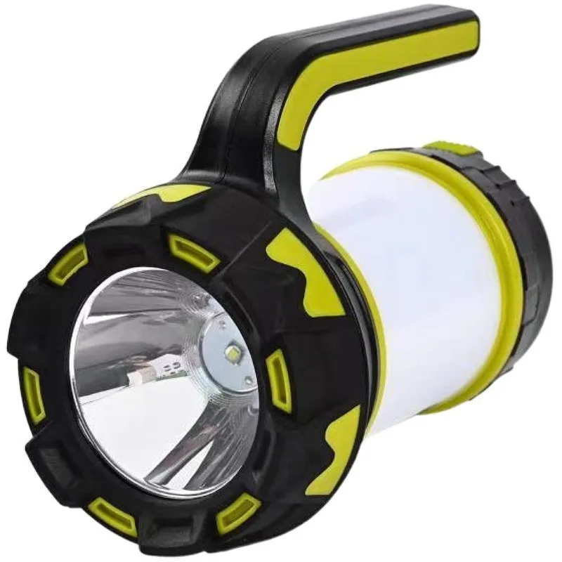 다기능 LED 캠핑 랜턴: USB 충전, 지능형 출력, 대형 컵형 초강력 손전등, 측면 조명 포함