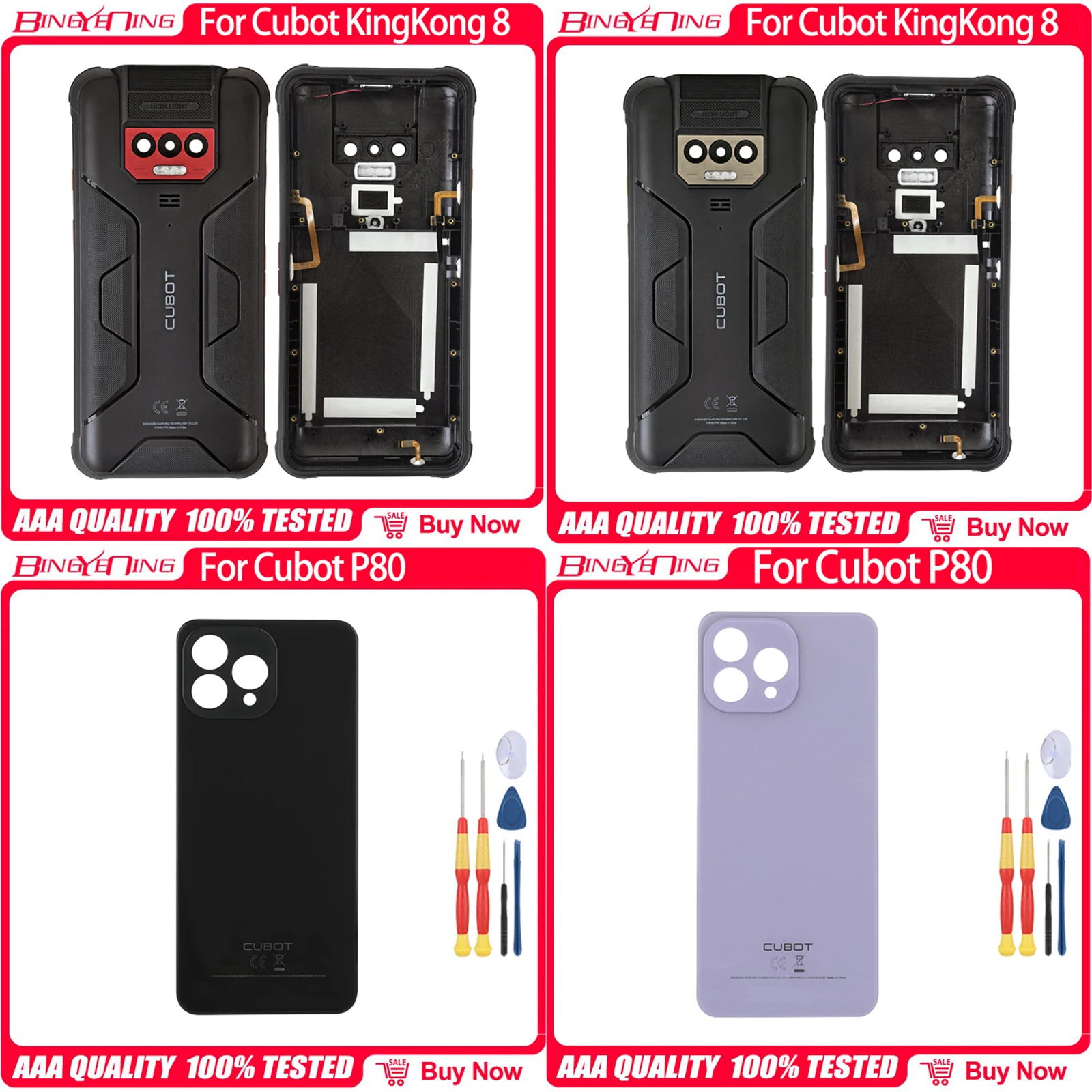 Enhanced Battery Cover Back Housing Case | Premium Phone Accessories Parts