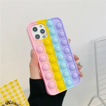 

Case for Samsung Galaxy A32 A52 A11 A12 A02S A10E S A20 A30S A50 A70 Adult kids Game Release Pressure Push It Bubble Phone Cover