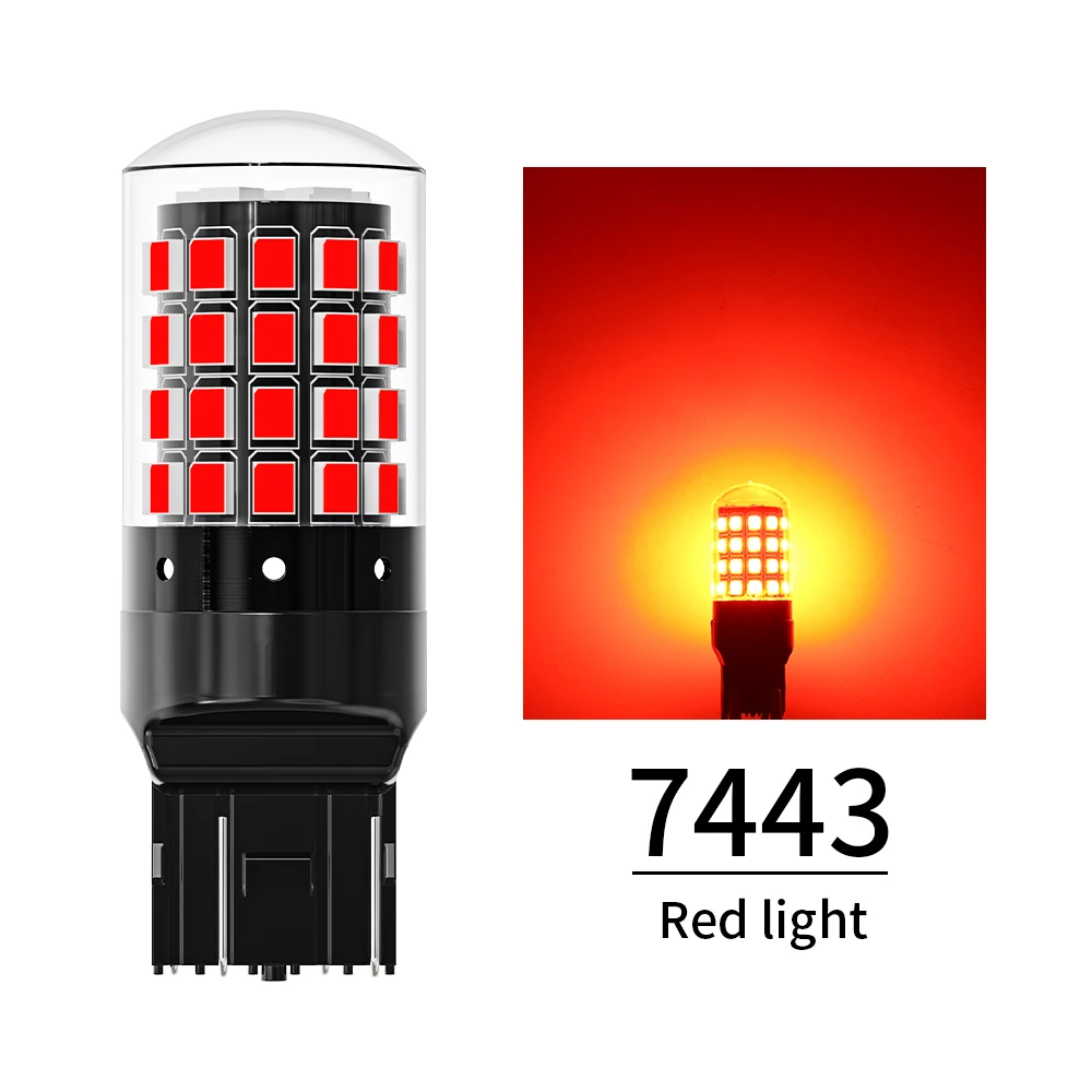 ASLENT  ȣ  , ſ  2835SMD LED , 2x T20 LED 7440, WY21W, W21W, 7443, W21, 5W
