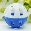 1/2/3PCS Pet Parrot Toy Colorful Hollow Rolling Bell Ball Bird Toy Parakeet Cockatiel Parrot Chew Cage Fun Toys Pet Bird 3