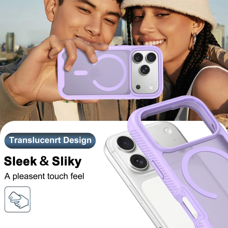 360° Full Body Screen Protector Case with Magnetic Matte Finish