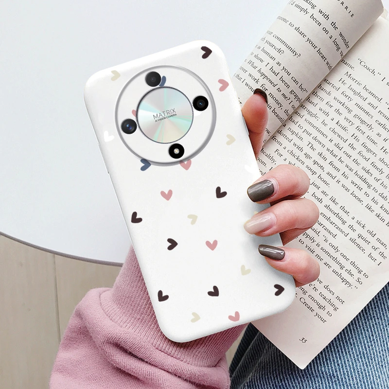 Cute Cat Silicone Soft Back Case with Lovely Cartoon Design