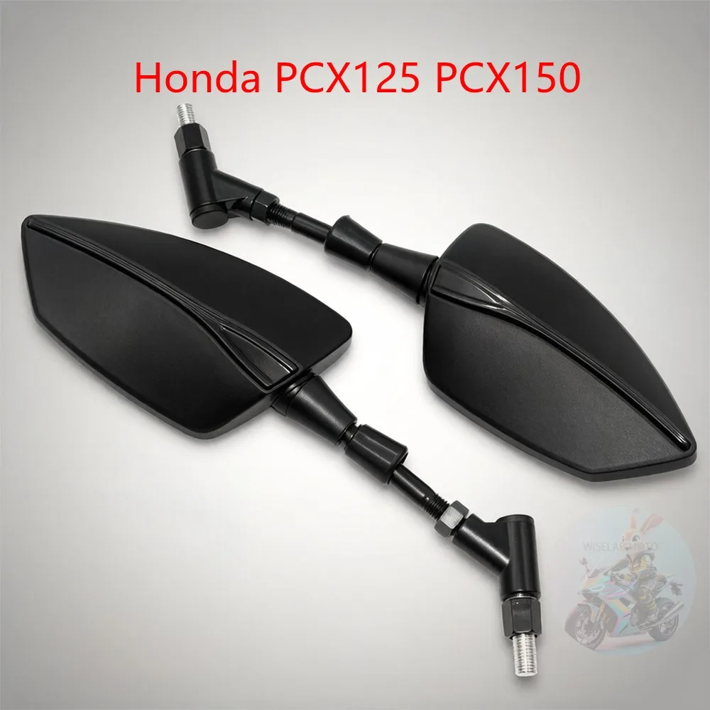 혼다 PCX125 PCX150 PCX160 PCX 125 150 160 2018 - 2024 8/10mm 범용 조절식 백미러 사이드 미러