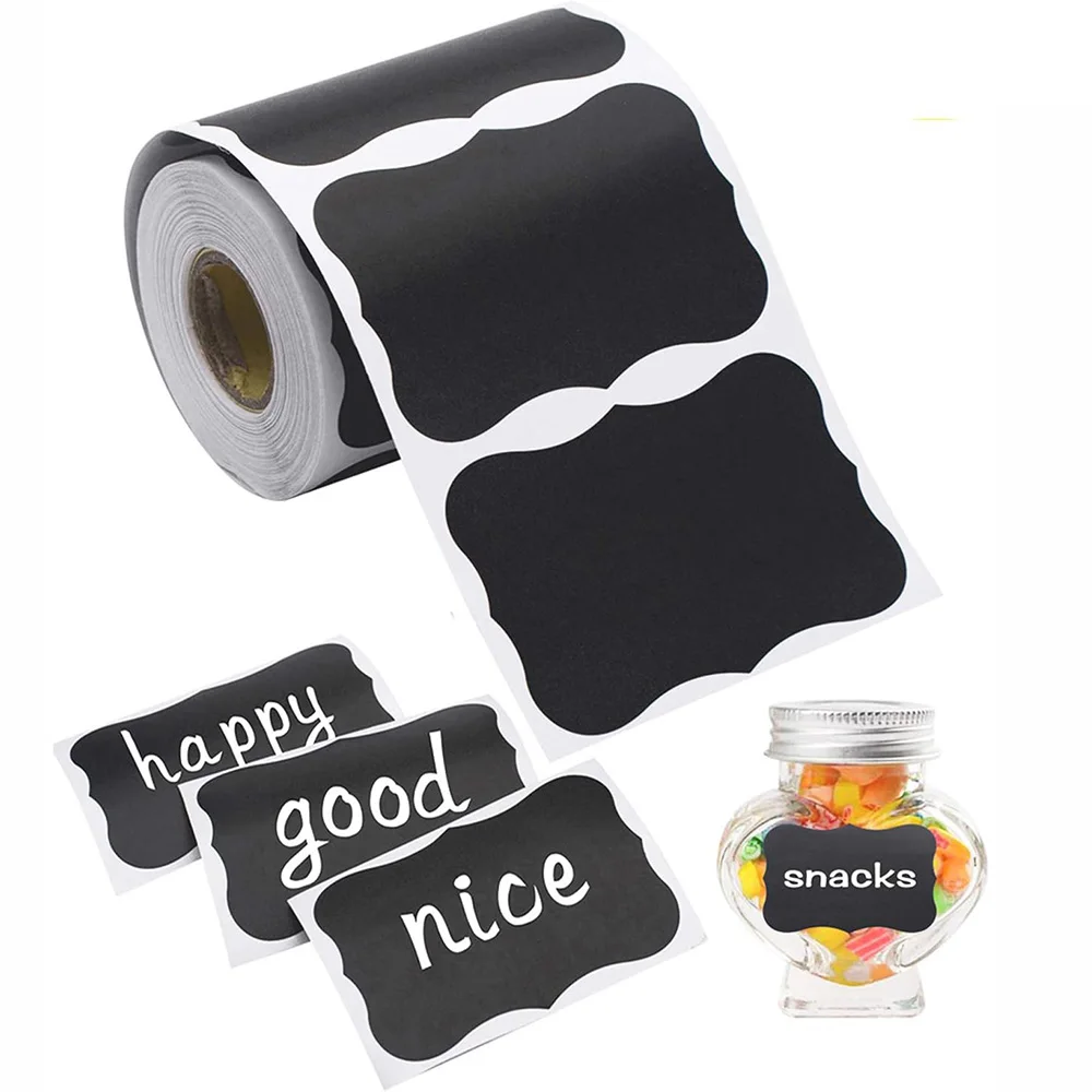 Chalkboard Labels 120pcs Waterproof Reusable for Mason Jars Craft Weddings Storage Organize Kitchen