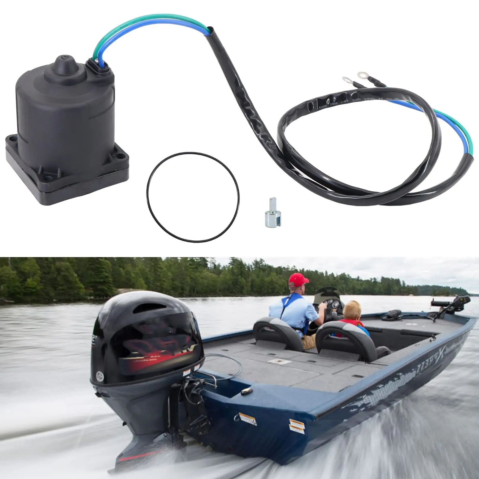 モーター 6G5-43880-00-00 チルトトリムモーター 10824 10849 ヤマハ