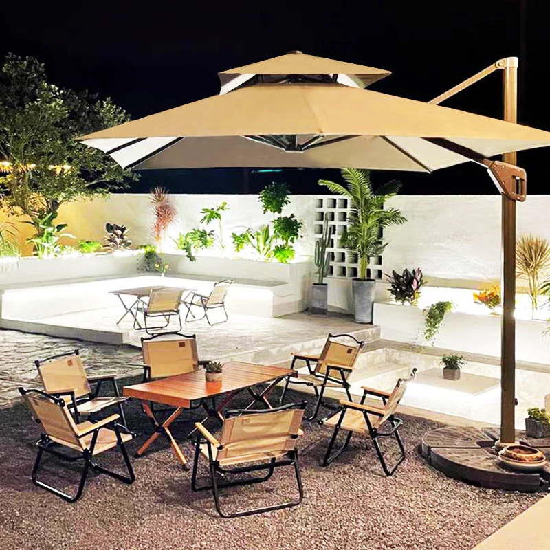 

Outdoor sunshade umbrella, courtyard umbrella, Roman umbrella, terrace, balcony, large sun umbrella, garden security stall,