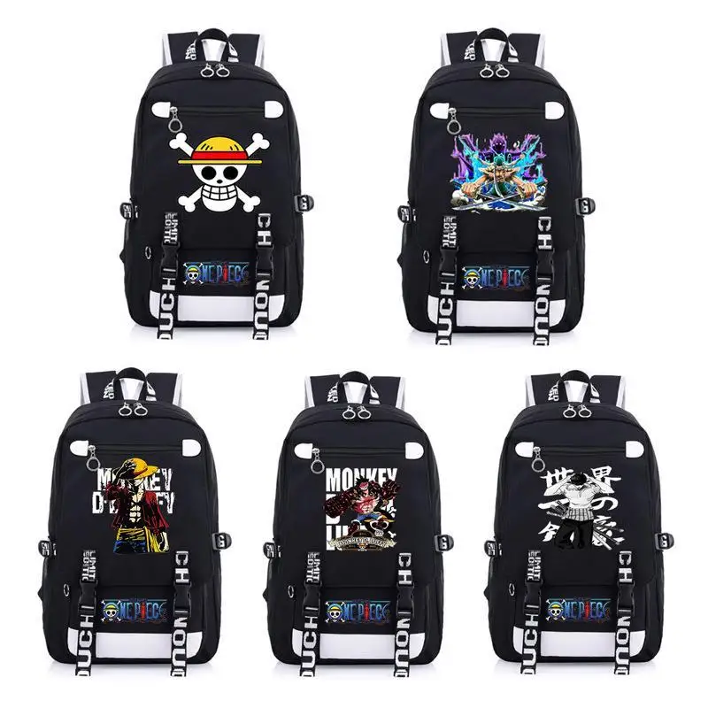 

One Piece Schoolbag Luffy Sauron Joe Balluffro Anime Peripheral Backpack Ace Backpack Primary and Secondary School Schoolbag
