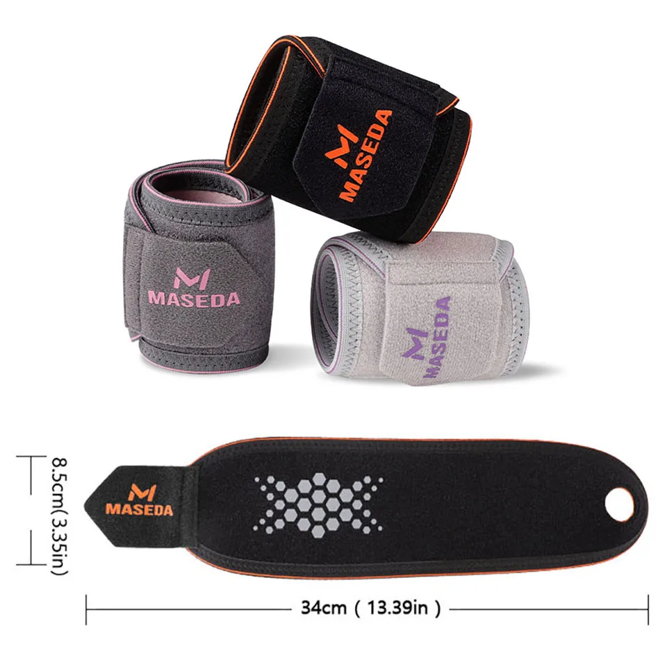 GOBYGO 1Pcs Wrist Support Nylon Tendon Sheath Wrist Guard Elastic Compression Wrap Guard Anti Sprain Badminton