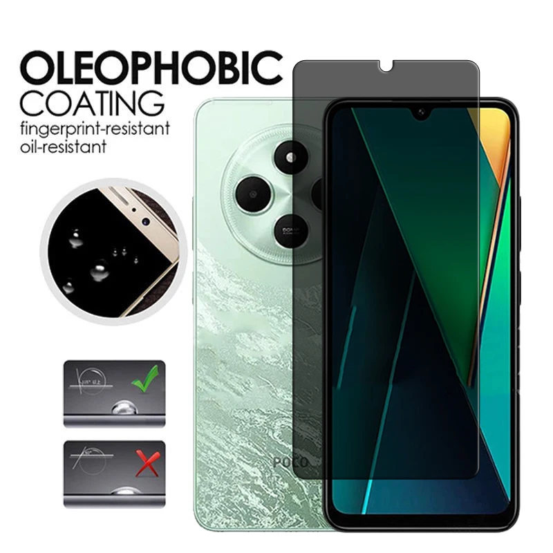 Pellicola E Protezione Fotocamera Per IPhone 15 Pro (6,1″): Vetro Temperato 9H Anti-Spia (3+3 Pezzi)