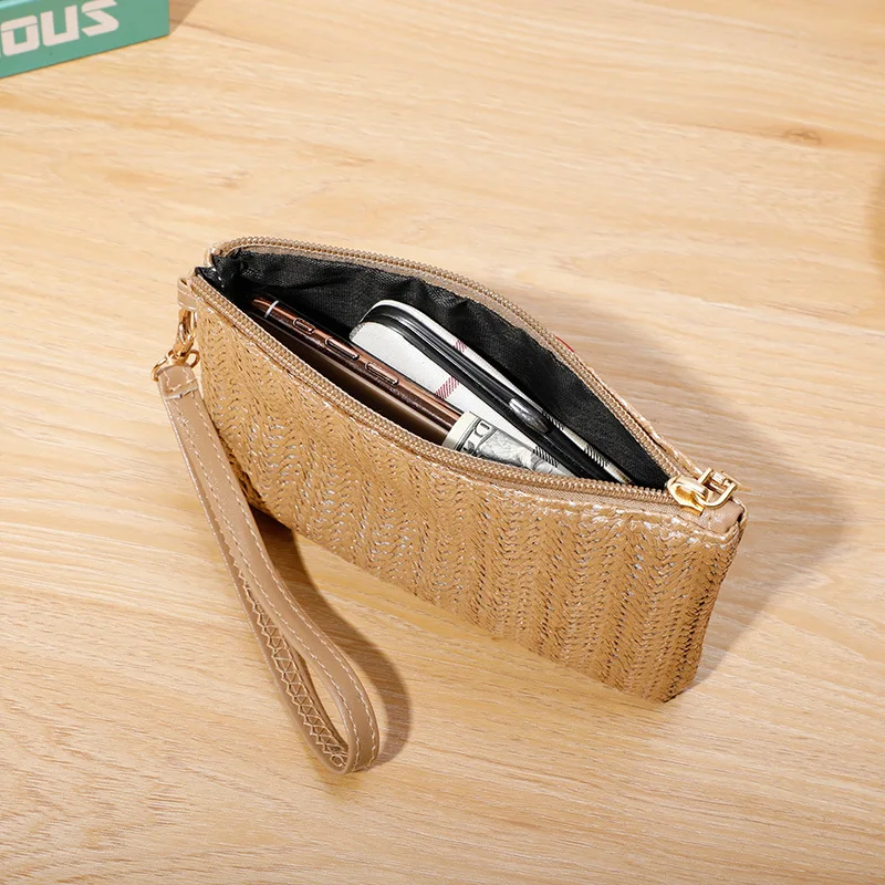 Weaving Bag Ladies Wristlet Clutch Women Coin Purse women wallet coin purse women coin purse women purse